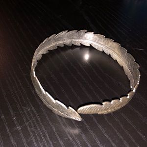 Silver arm cuff